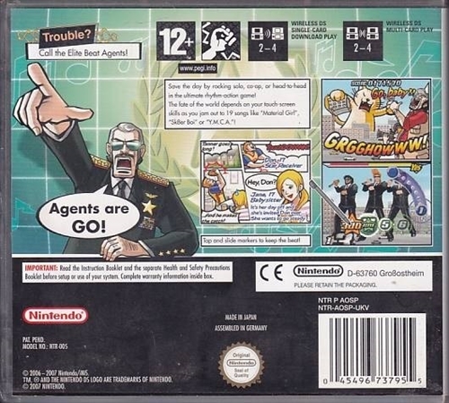 Elite Beat Agents - Nintendo DS (A Grade) (Genbrug)